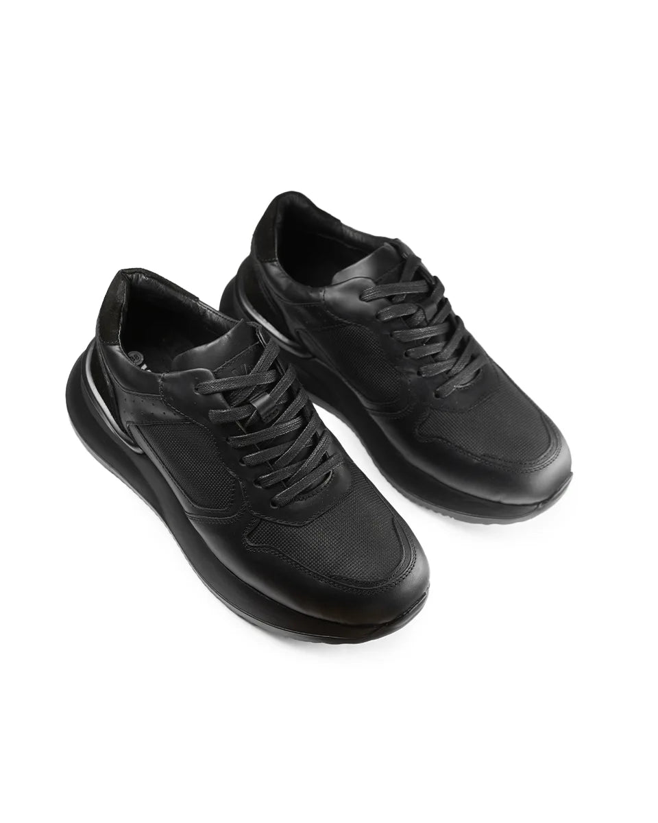 Meridiano Casual Sport Negro - vista superior diseno elegante
