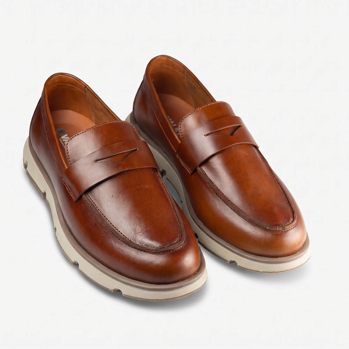 Olmo Estilo Penny Loafer Miel