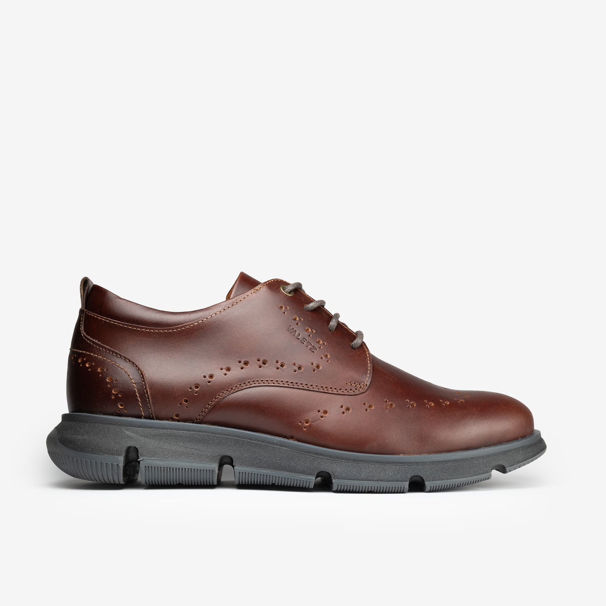 Oxfords Nardo Coñac y Negro
