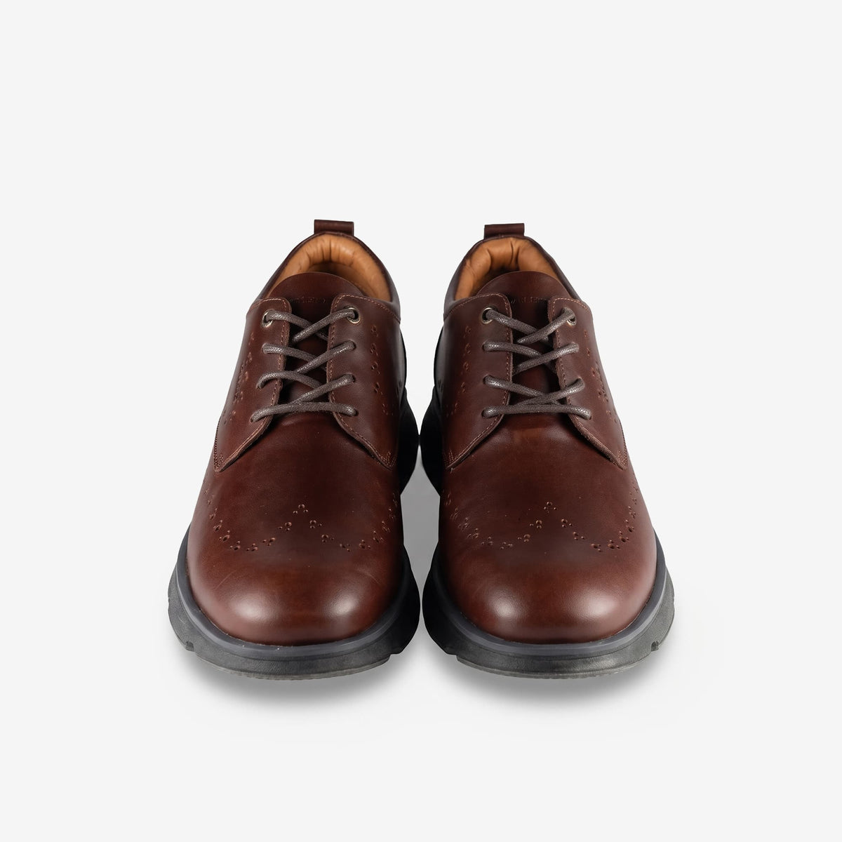 Oxfords Nardo Coñac y Negro
