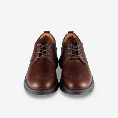 Oxfords Nardo Coñac y Negro