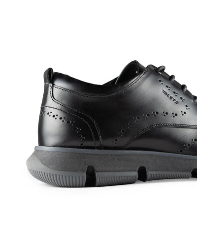 Oxfords Nardo Negro - vista superior diseno elegante