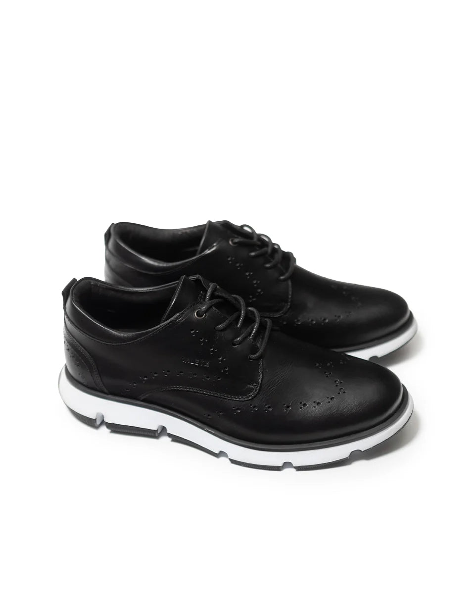 Oxford Nardo en Cuero Auténtico - zapato en uso estilo casual vestir