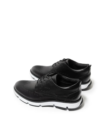 Oxford Nardo en Cuero Auténtico - vista lateral zapato artesanal Valetz