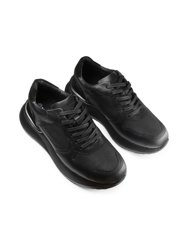 Meridiano Casual Sport Negro - vista superior diseno elegante
