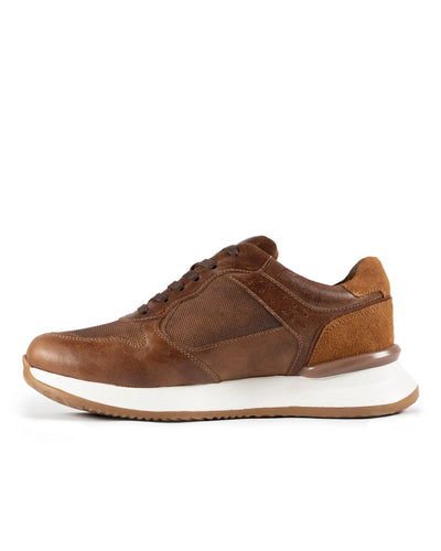 Meridiano Casual Miel y Nubuck - vista superior diseno elegante