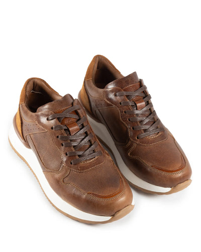 Meridiano Casual Miel y Nubuck - vista lateral zapato artesanal Valetz