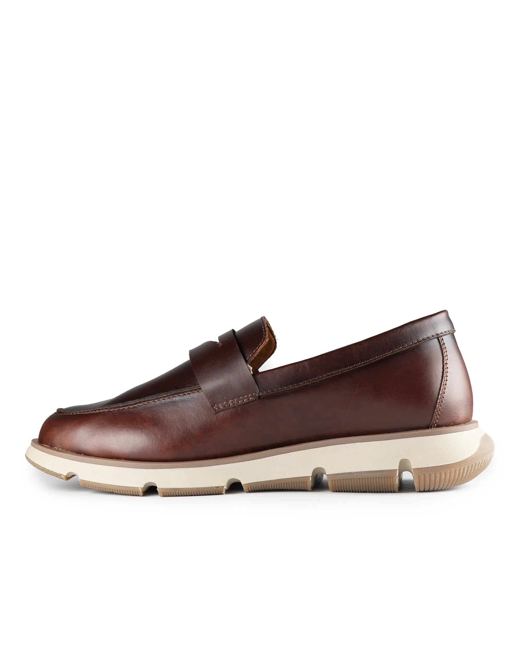 Olmo Estilo Penny Loafer Coñac x Cafe - comparacion colores disponibles Valetz