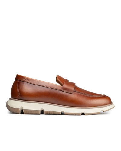 Olmo Estilo Penny Loafer Miel - vista principal cuero autentico hombre Colombia