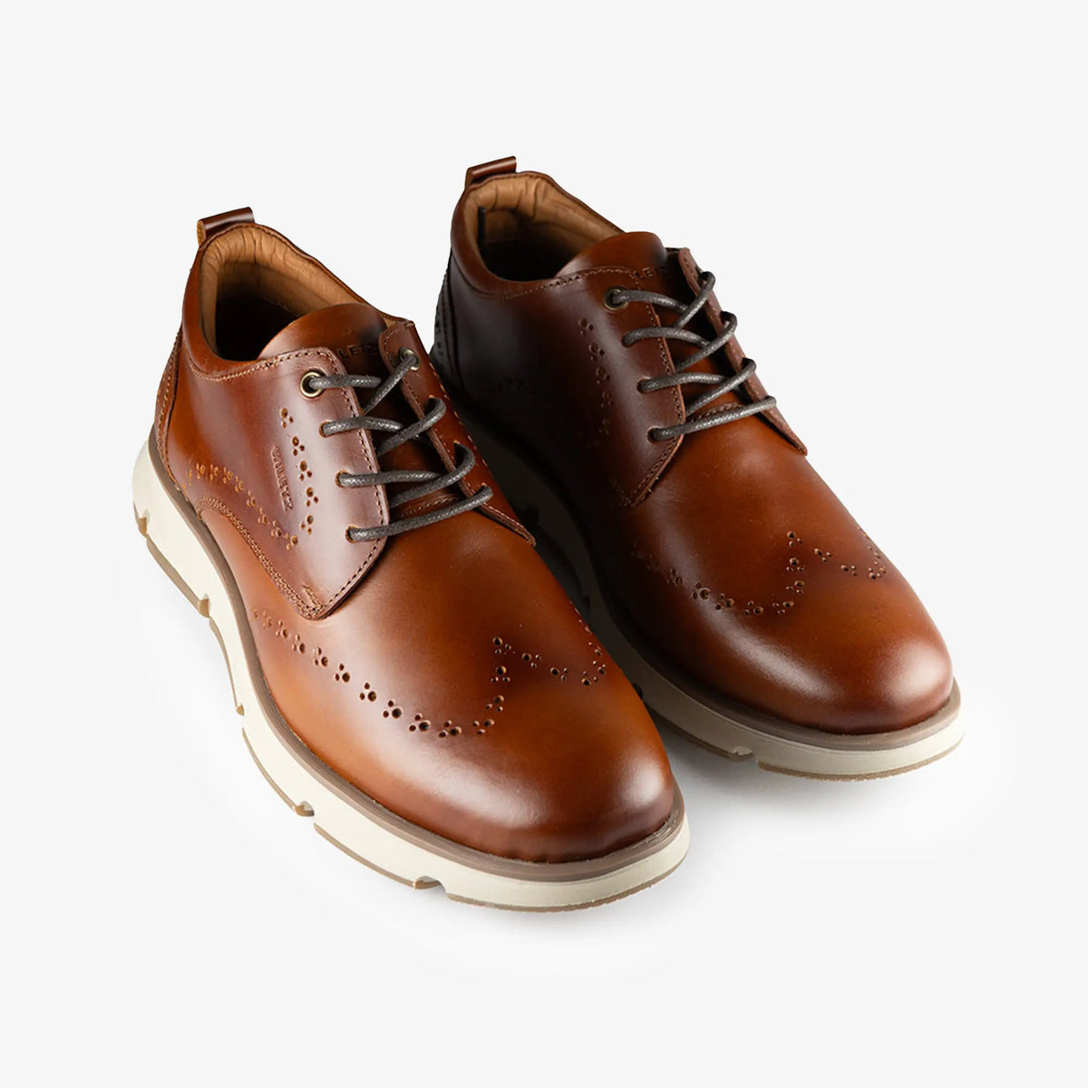 Oxford Nardo en Cuero Miel