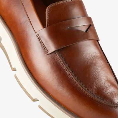 Olmo Estilo Penny Loafer Miel