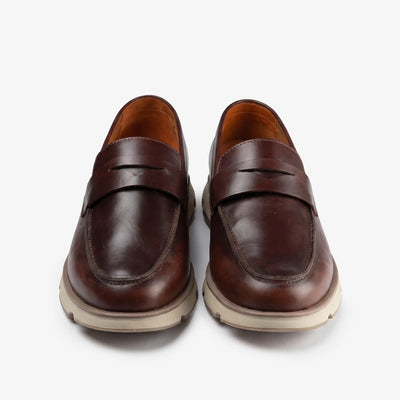 Olmo Estilo Penny Loafer Coñac x Cafe