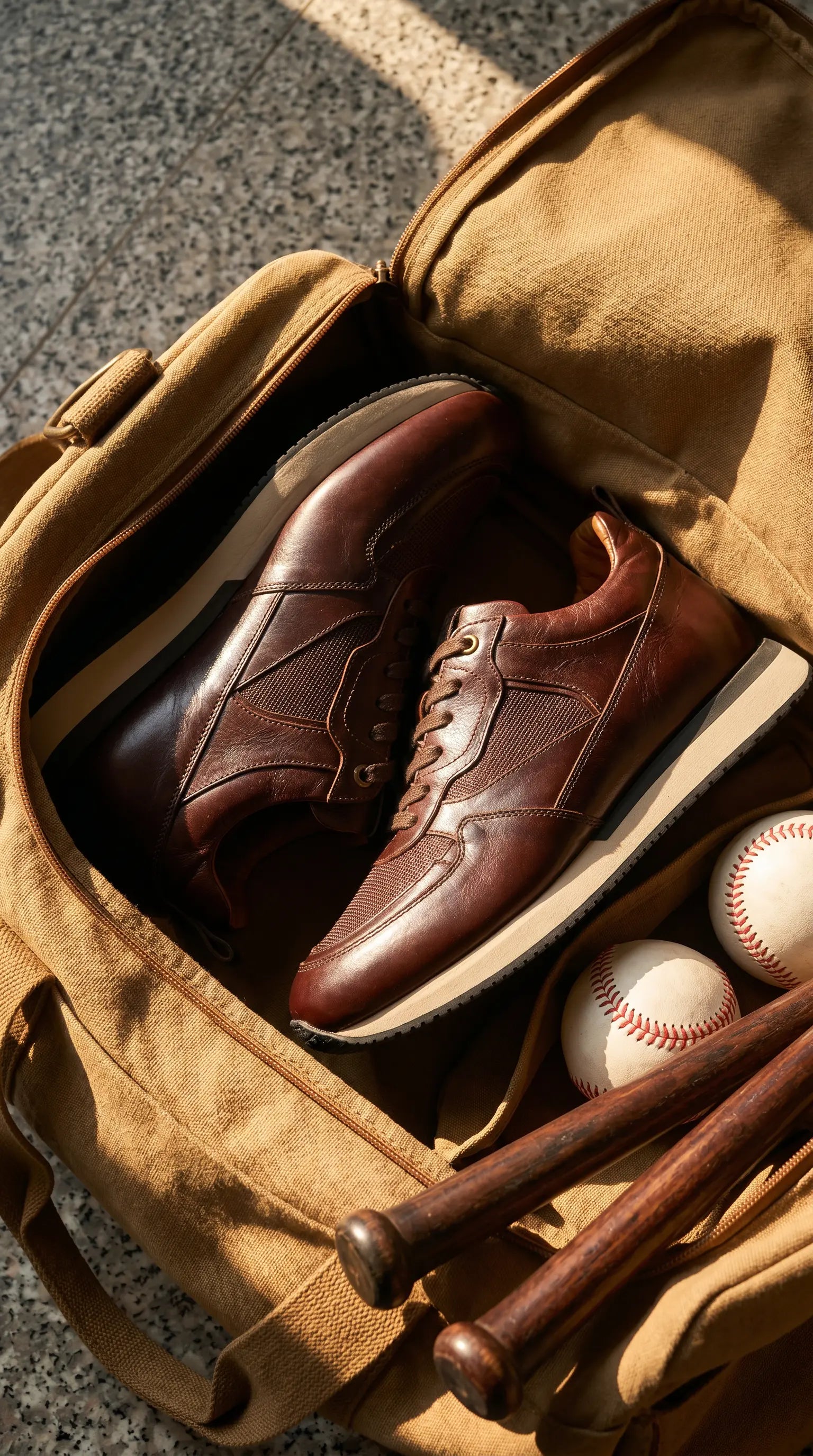 Tenis Lusso Casuales de Vestir en Cuero Coñac - empaque premium envio gratis Colombia
