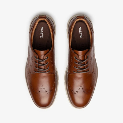 Oxford Nardo en Cuero Miel