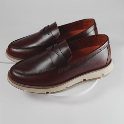 Olmo Estilo Penny Loafer Coñac x Cafe