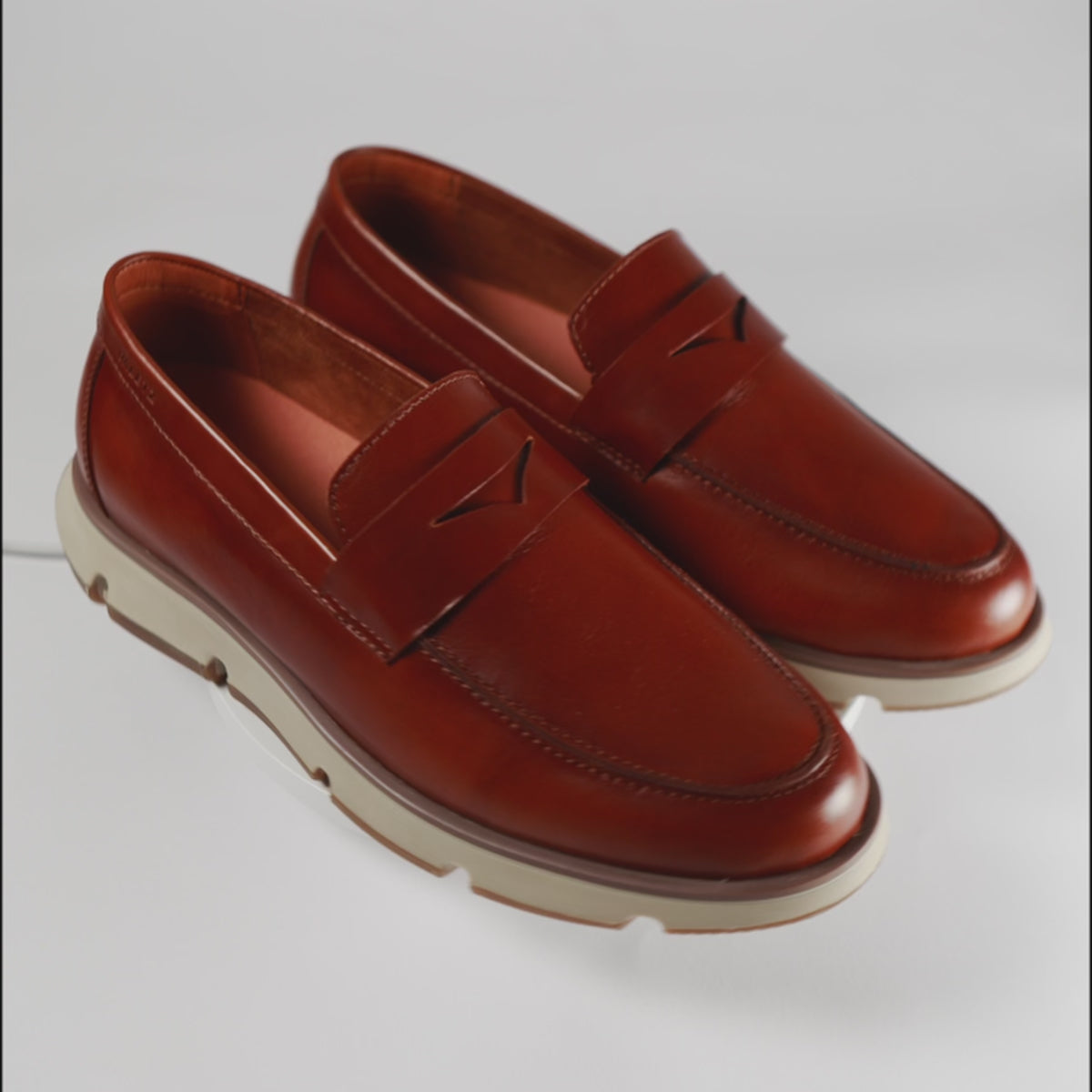 Olmo Estilo Penny Loafer Miel
