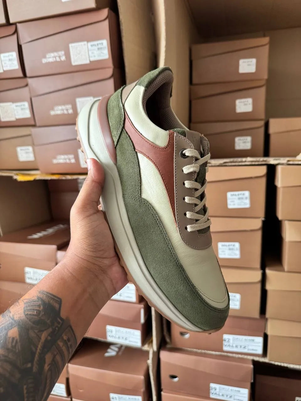 Nex Verde x Marfil — foto real 1