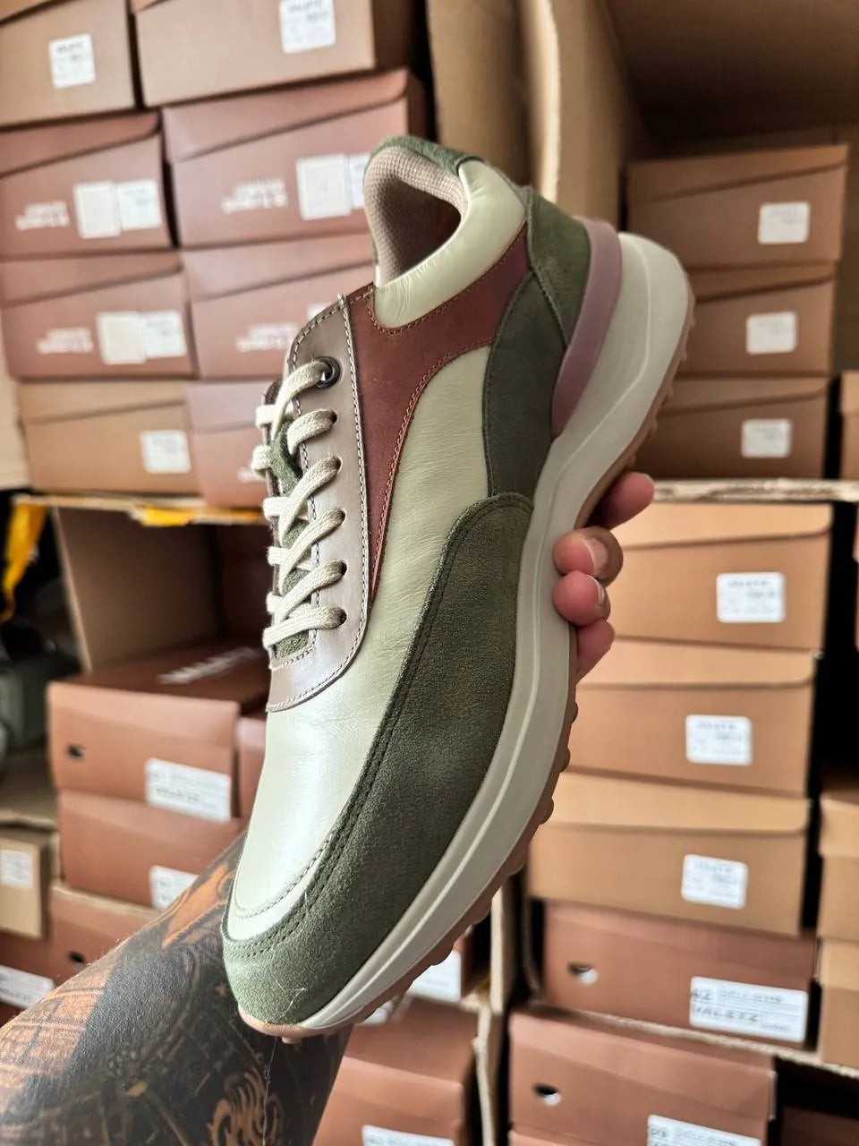 Nex Verde x Marfil — foto real 3